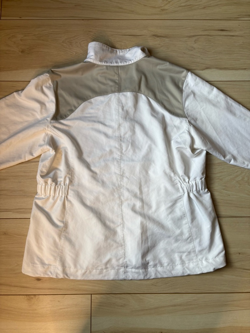Nike Golf Pullover Womens Medium White Half Zip Lightweight Jacket Athletic - Picture 8 of 8